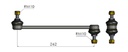 BIELETA CHEVROLET AVEO 09/… - AGILE 09/… - MONTANA 06/… // DELANTERA