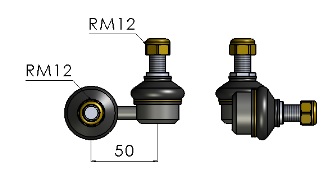 BIELETA FIAT IVECO DAILY 99/05 // DELANTERA IZQUIERDA