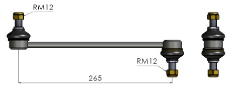 BIELETA HYUNDAI TUCSON 09/15 / KIA SPORTAGE 10/15 //DELANTERA