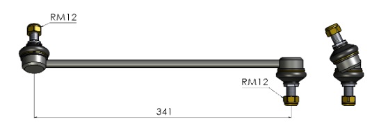 BIELETA KIA SORENTO 09/13 // DELANTERA DERECHA