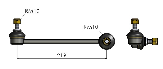 BIELETA MERCEDES BENZ CLASE A 190 - 160 - 140  1999--&gt;2006 // DELANTERA