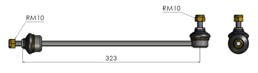 BIELETA PEUGEOT 106 96/… // DELANTERA
