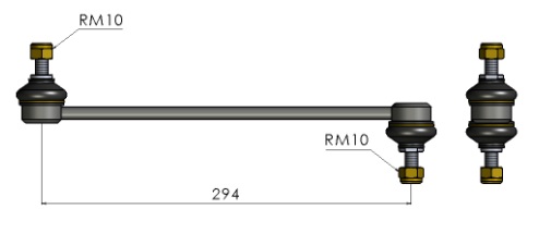 BIELETA RENAULT DUSTER 11/… // DELANTERA