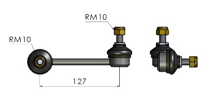 BIELETA RENAULT MASTER 99/... CORTA // DELANTERA DERECHA