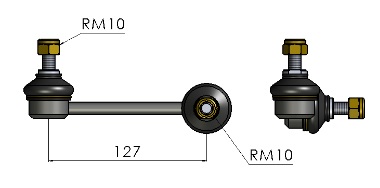 BIELETA RENAULT MASTER 99/… CORTA // DELANTERA IZQUIERDA